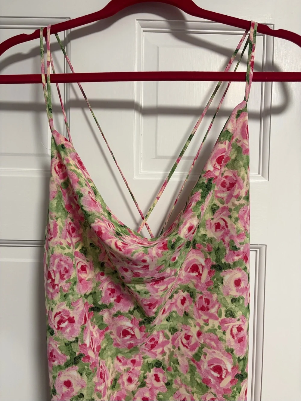 VILA Floral Slip Dress NWOT